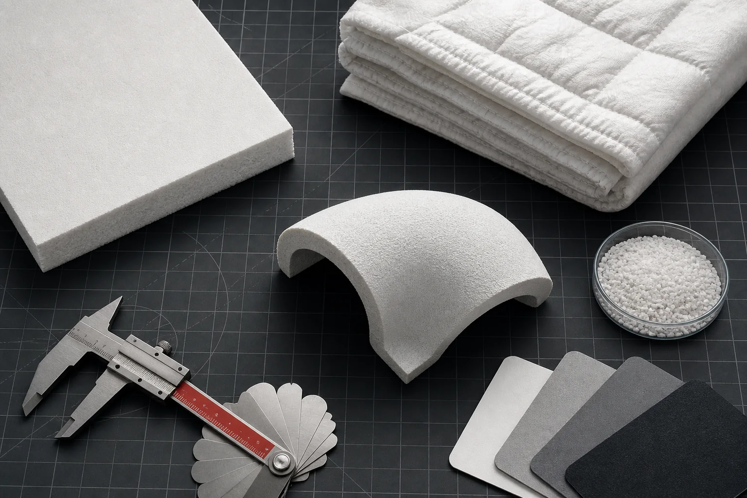 Technical comparison of rigid, flexible and shaped insulation formats