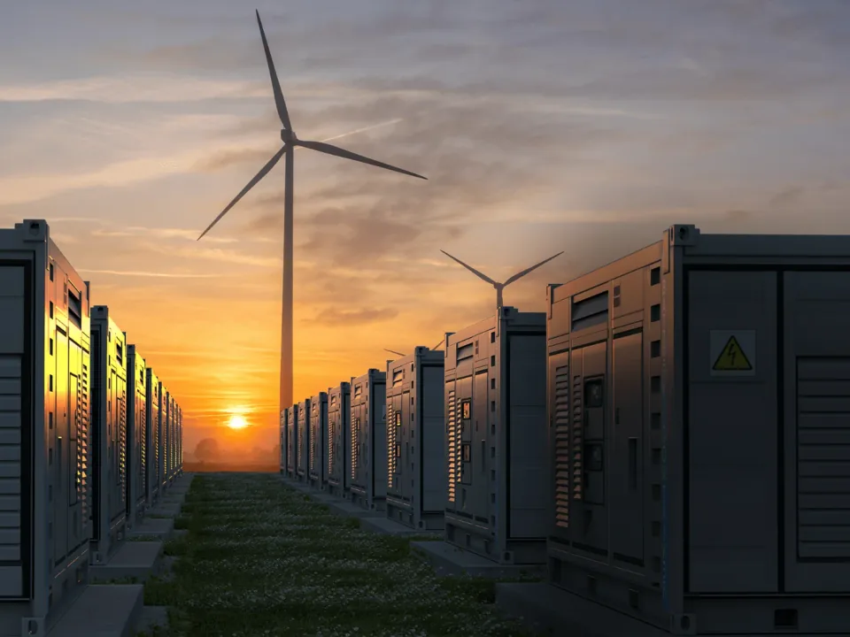 Energy storage containers representing a custom thermal insulation application